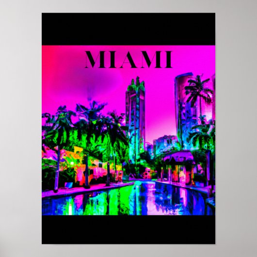 Miami  poster (Voorkant)