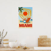 Miami poster (Keuken)
