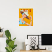 Miami Poster  (Thuiskantoor)
