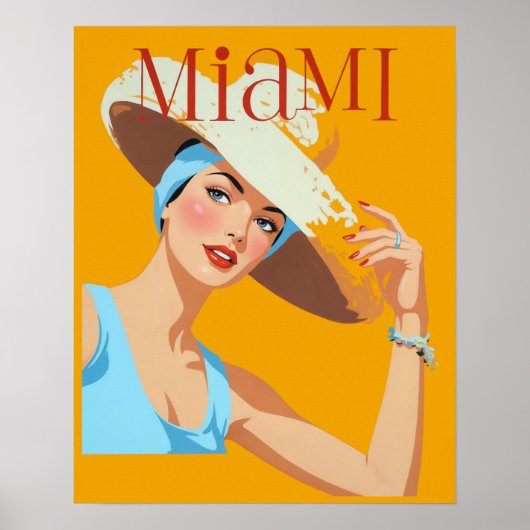 Miami Poster  (Voorkant)