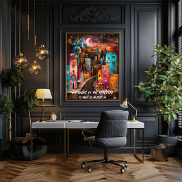 Miami: Puerta de las Américas Perfect Poster