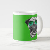 Miami Pug Grote Koffiekop (Voorkant rechts)