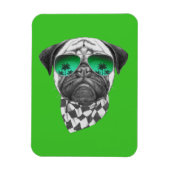 Miami Pug Magneet (Verticaal)