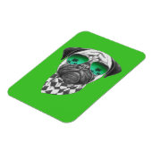 Miami Pug Magneet (Linkerzijde)