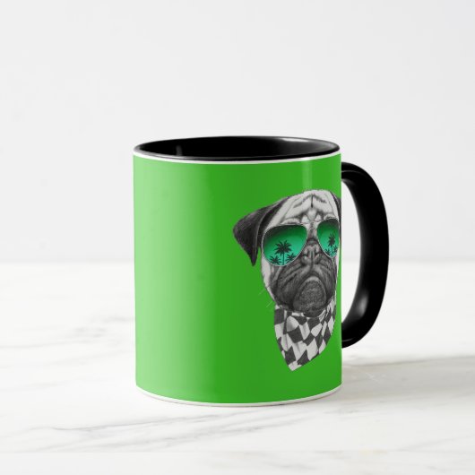 Miami Pug Mok (Voorkant rechts)