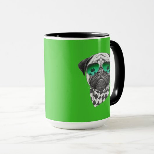 Miami Pug Mok (Voorkant rechts)