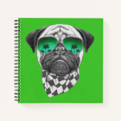 Miami Pug Notitieboek (Voorkant)