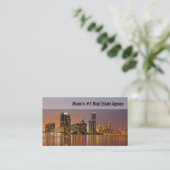 Miami Real Estate Visitekaartje (Staand voorkant)