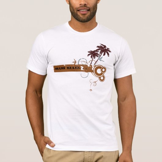 MIAMI-REGELS T-SHIRT (Voorkant)