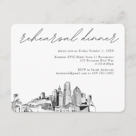 Miami repetitie diner uitnodigen Behuizing Kaart