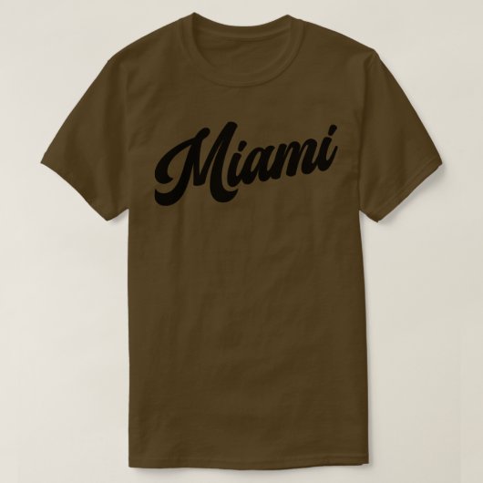 Miami Retro Inter Miami Voetbal T-shirt (Design voorkant)