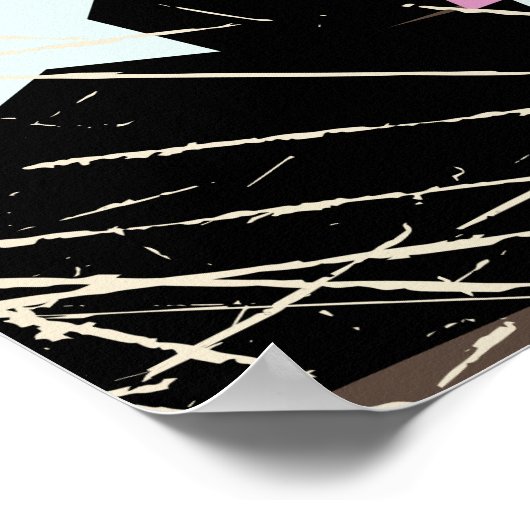 Miami  retro Revel print (Hoek)