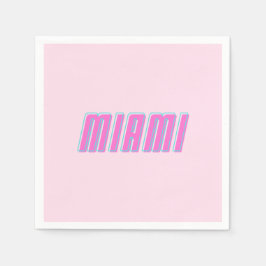Miami Roze Servet