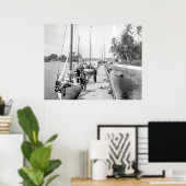 Miami Sailships, 1905 Poster (Thuiskantoor)