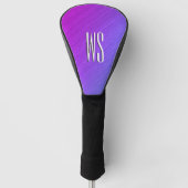 Miami Shine Monogram Golfheadcover (Voorkant)