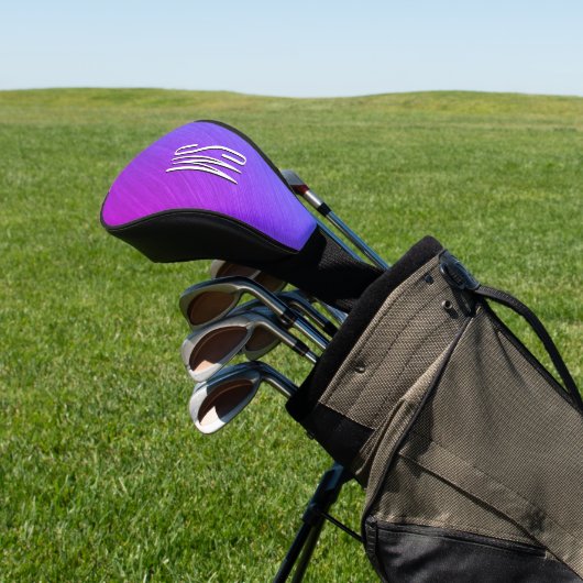 Miami Shine Monogram Golfheadcover (Insitu)