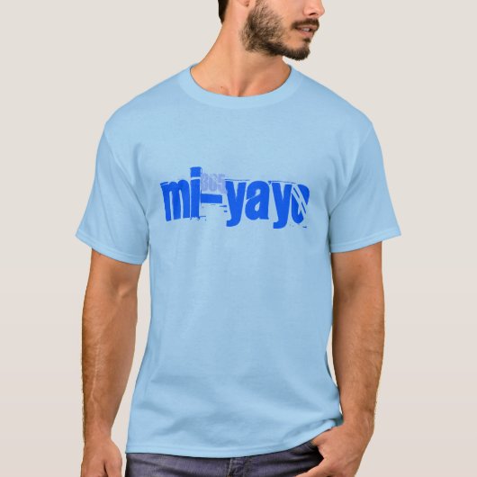 Miami Shirten " ook bekend als MI-yayo 305 custom  T-shirt (Voorkant)