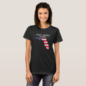 Miami Shores Florida USA T-shirt (Voorkant volledig)