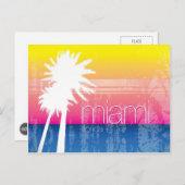 Miami Sky Briefkaart (Voorkant / Achterkant)