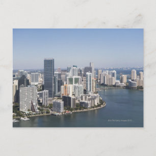 Miami Skyline 3 Briefkaart