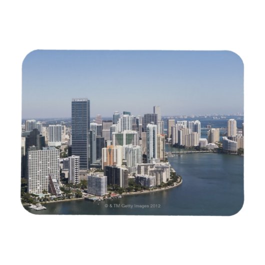 Miami Skyline 3 Magneet (Horizontaal)