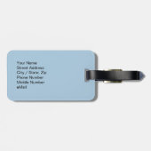 Miami Skyline Bagagelabel (Achterkant horizontaal)