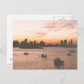  Miami Skyline Briefkaart (Voorkant / Achterkant)