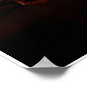 Miami Skyline Charcoal Poster (Hoek)