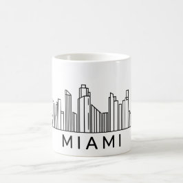 Miami Skyline – CityScape Design Koffiemok