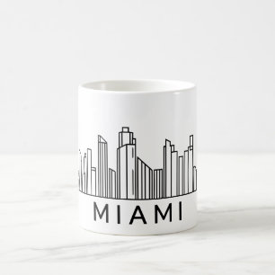 Miami Skyline – CityScape Design Koffiemok