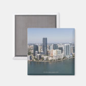 Miami Skyline Magneet (Voorkant / Achterkant)