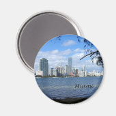 Miami Skyline Magneet (Voorkant / Achterkant)