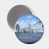 Miami Skyline Magneet (Voorkant / Achterkant)