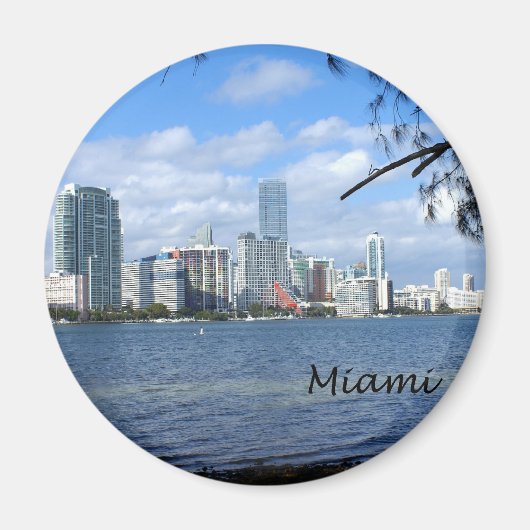 Miami Skyline Magneet (Voorkant)