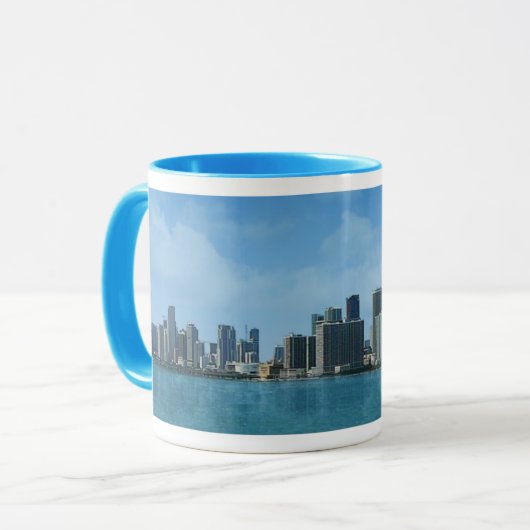Miami Skyline Mok (Voorkant links)