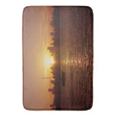 Miami Skyline op Sunset Badmat (Voorkant Verticaal)
