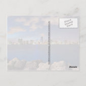 Miami Skyline Panorama Briefkaart (Achterkant)