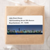 Miami Skyline Panorama Etiket (Insitu)