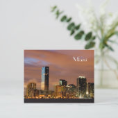 Miami skyline - Postkaart (Staand voorkant)