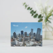 Miami skyline - Postkaart (Staand voorkant)