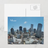 Miami skyline - Postkaart (Voorkant / Achterkant)