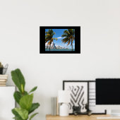 Miami skyline print (Thuiskantoor)
