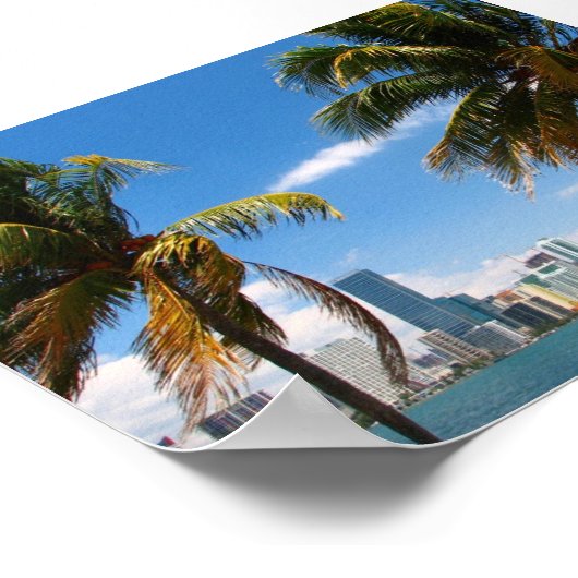 Miami skyline print (Hoek)