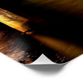 Miami skyline 's nachts, Florida Perfect Poster (Hoek)