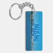 Miami Skyline Sleutelhanger (Voorkant Links)