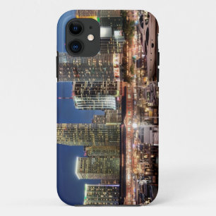 Miami skyline stad in Florida Case-Mate iPhone Case