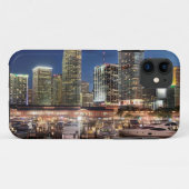 Miami skyline stad in Florida Case-Mate iPhone Case (Achterkant (horizontaal))