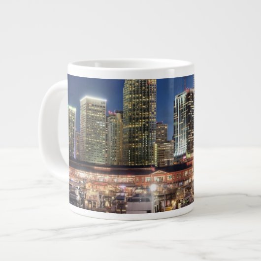 Miami skyline stad in Florida Grote Koffiekop (Links)