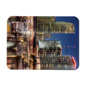 Miami skyline stad in Florida Magneet (Horizontaal)