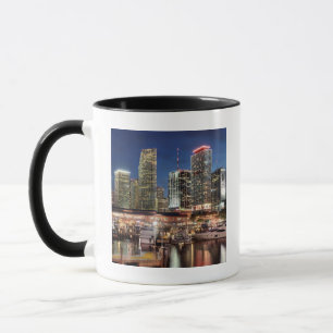 Miami skyline stad in Florida Mok